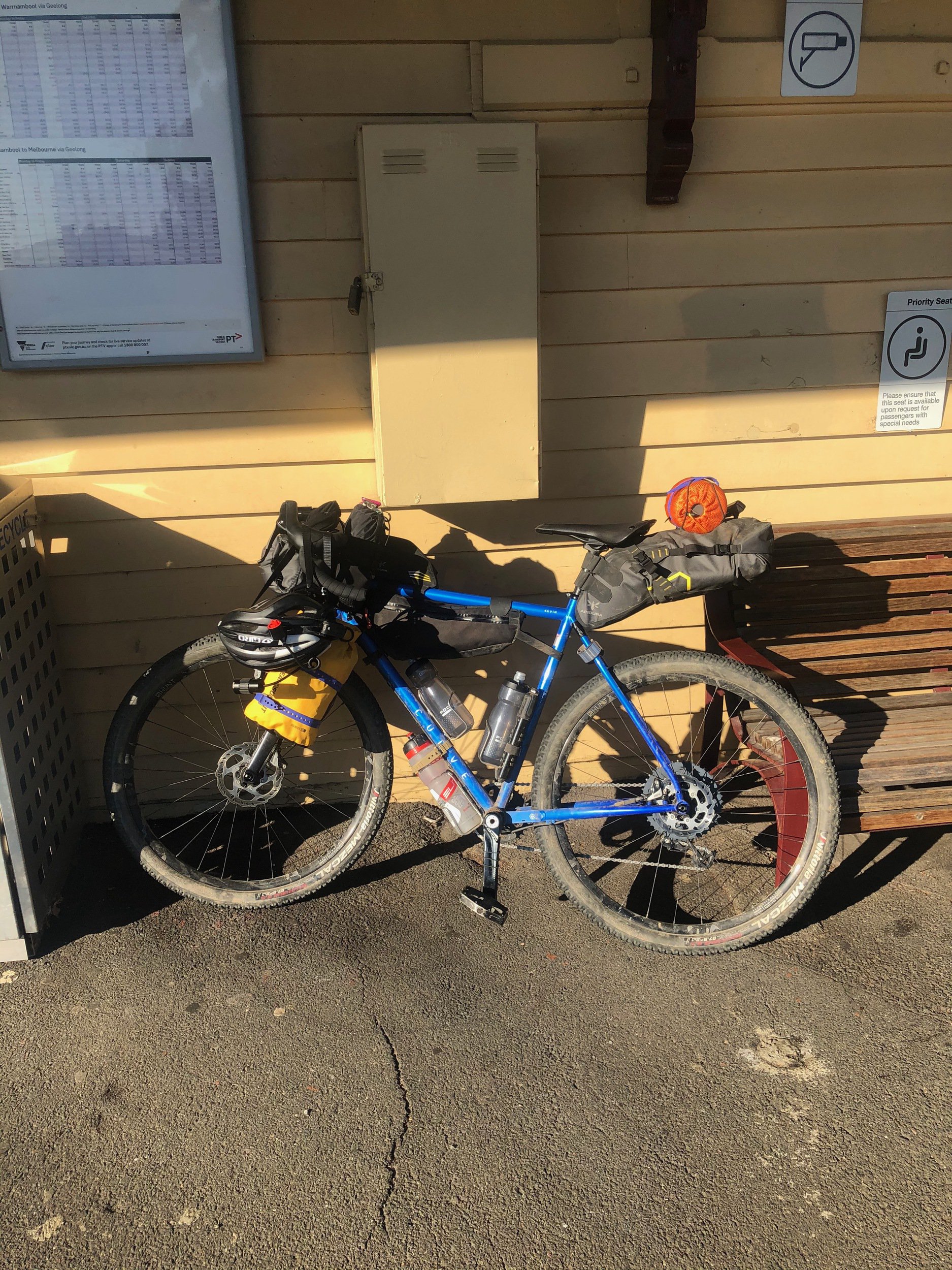 Bike at Colac Station